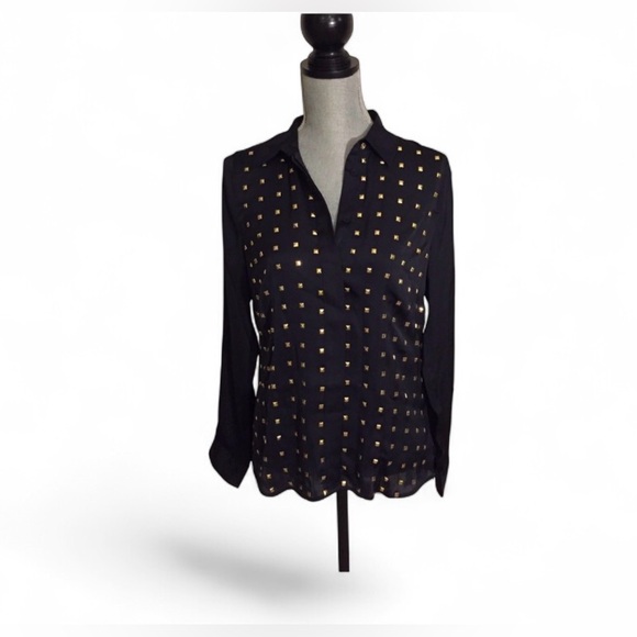 MICHAEL KORS - Button Down Shirt w/studs (M) ~ NWT - Picture 2 of 16